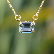 Load image into Gallery viewer, Green Amethyst Petite Necklace