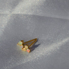Load image into Gallery viewer, Opal Tiny Prism Earrings