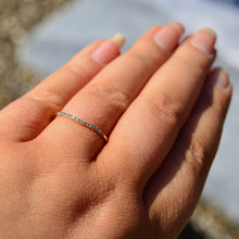 Load image into Gallery viewer, White Topaz Dainty Ring