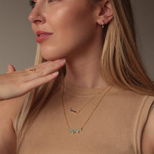 Load image into Gallery viewer, Cornflower Chalcedony Necklace