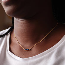 Load image into Gallery viewer, Kyanite Bar Necklace