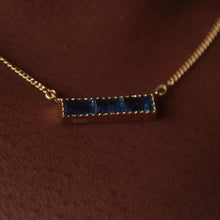 Load image into Gallery viewer, Kyanite Bar Necklace