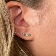 Load image into Gallery viewer, Multi-Stone Ear Climber