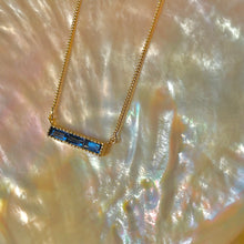 Load image into Gallery viewer, Kyanite Bar Necklace