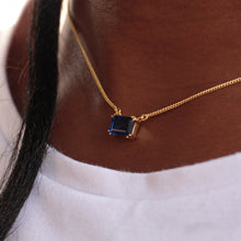 Load image into Gallery viewer, Kyanite Petite Necklace