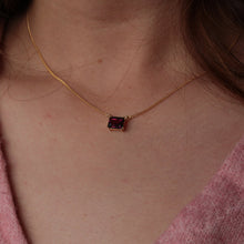 Load image into Gallery viewer, Rhodolite Petite Necklace U.K.